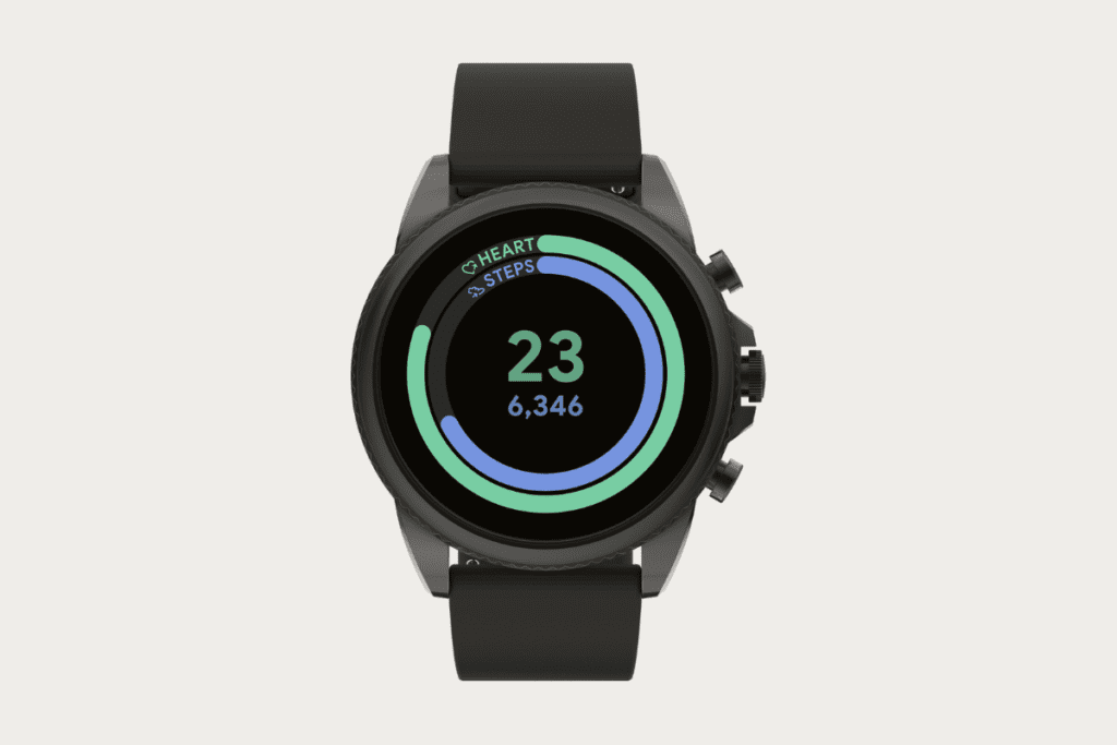 Samsung health hot sale fossil q