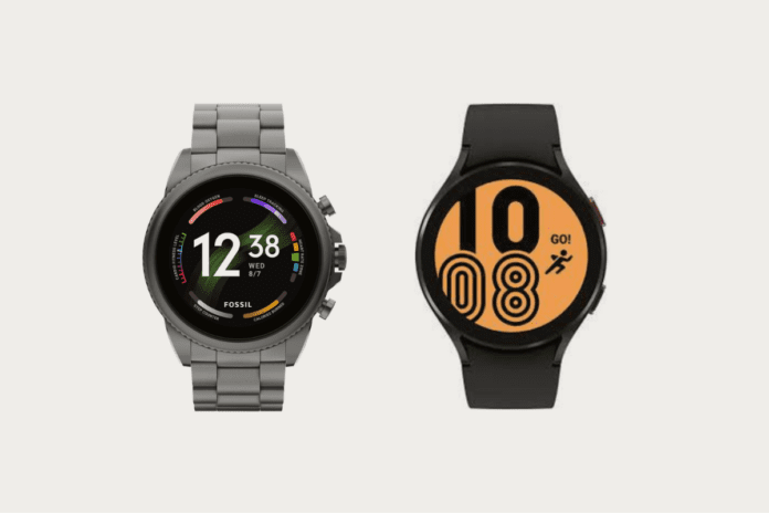 Fossil smartwatch gen 6 vs Samsung Galaxy Watch 4