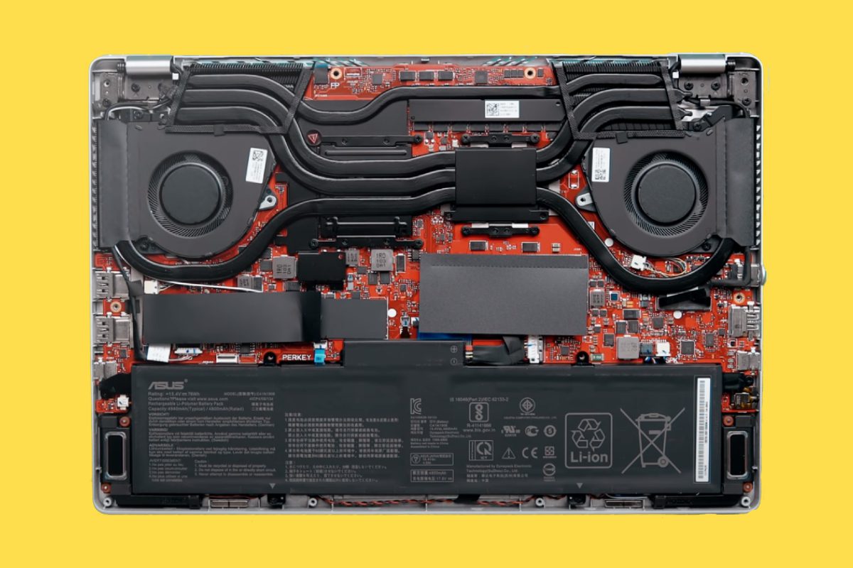 Asus Rog Zephyrus G14 Inside the Laptop