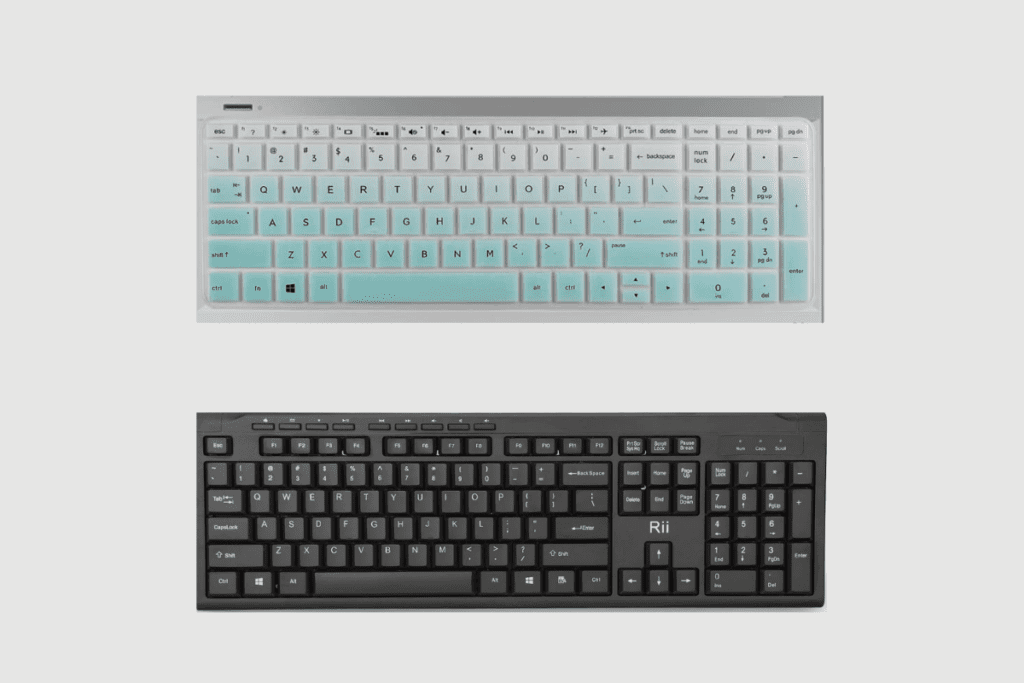 Built-In Laptop Keyboard And External Keyboard