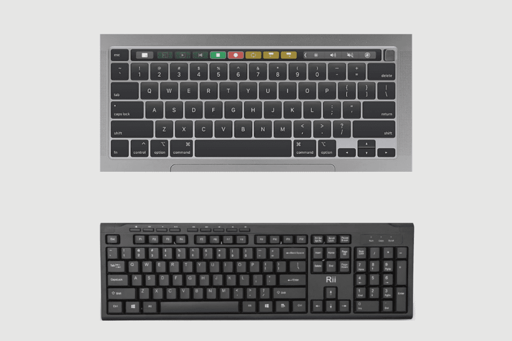 Difference Between Built-In Laptop Keyboard And External Keyboard