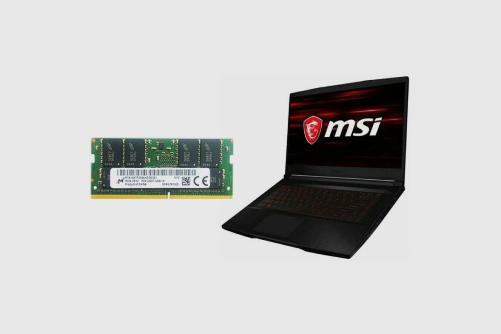 Ram and Storage of MSI GF63