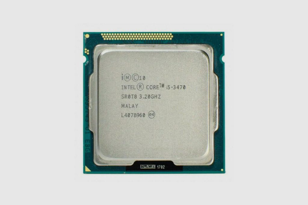Clock speed of Intel Core I5 3470