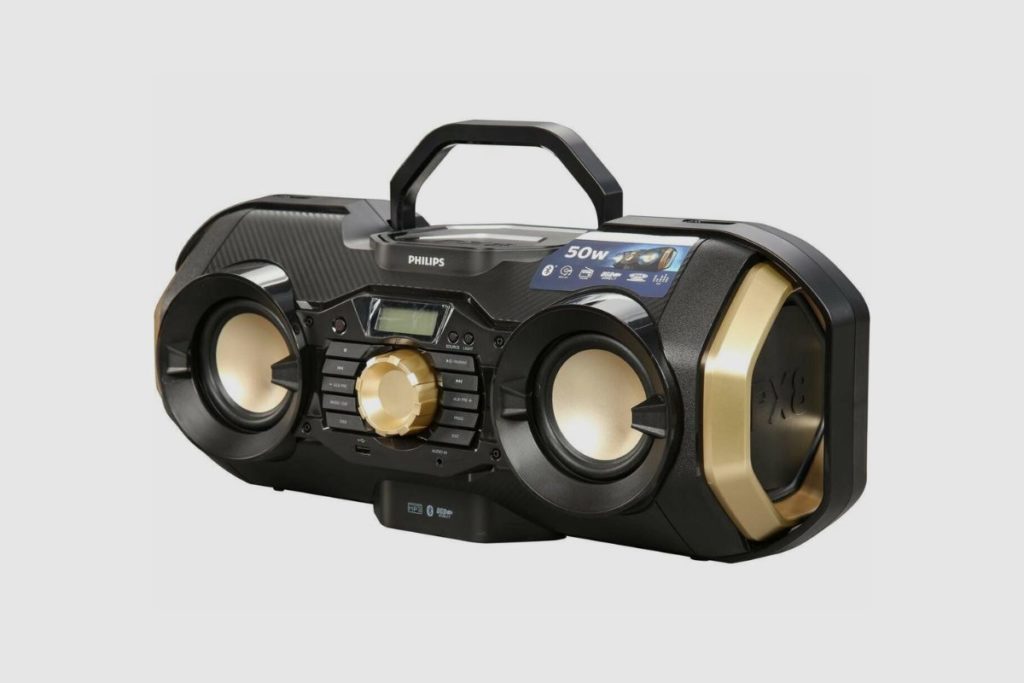 Philips PX840T Bluetooth Boombox Speaker Build Quality