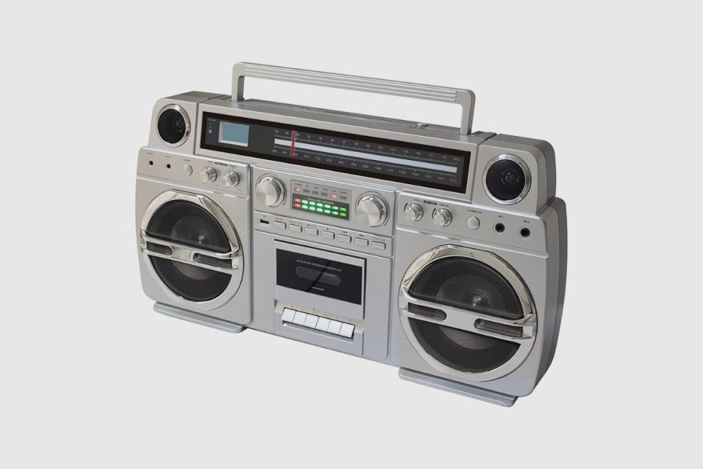 TechPlay Monster 1980s Style Boombox