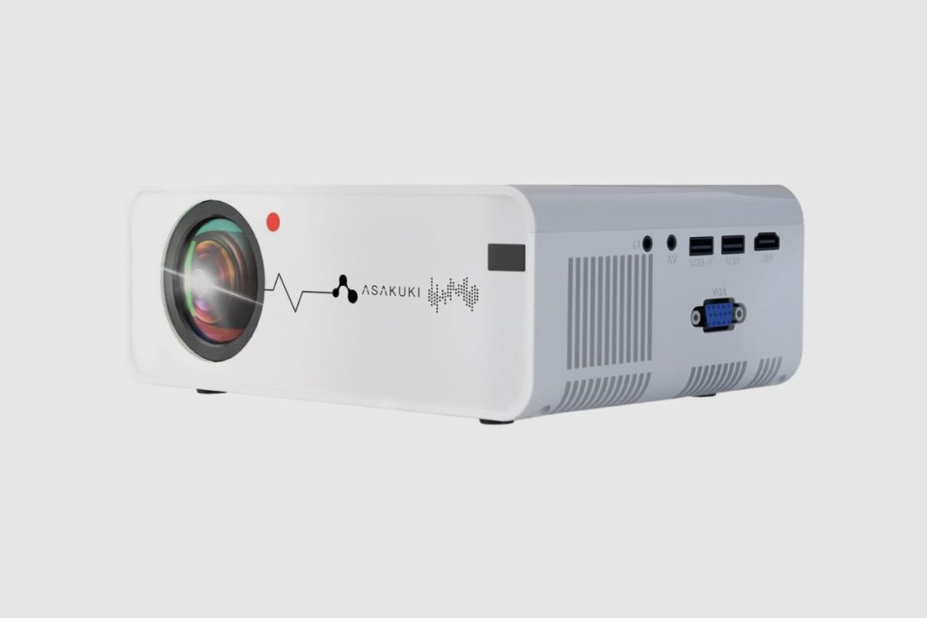 ASAKUKI 410W WIFI projector