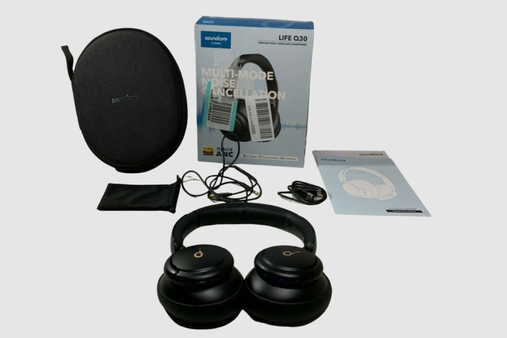 Anker Soundcore Life Q30 Hybrid Active Noise Cancelling Headphone Unboxing