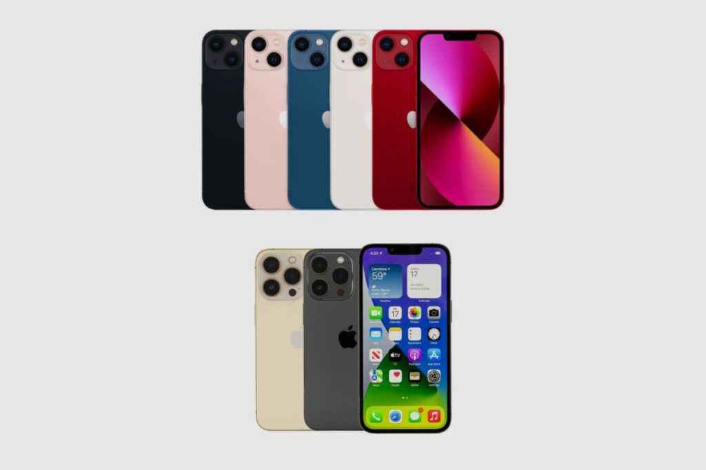 Are iPhone 13 and 13 Pro the same size_