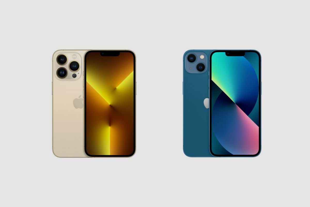 Design of Apple iPhone 13 and iPhone 13 pro