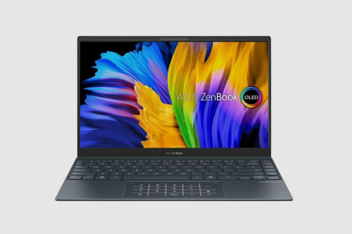 The Asus ZenBook 13 with OLED display