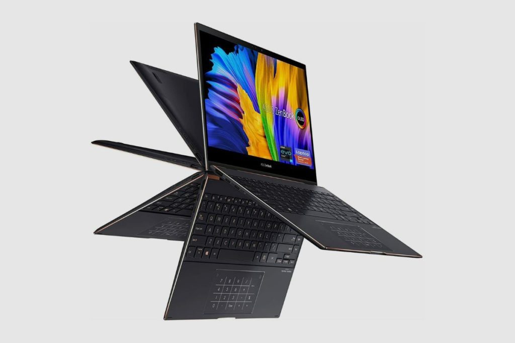 The Asus Zenbook 13 with OLED display