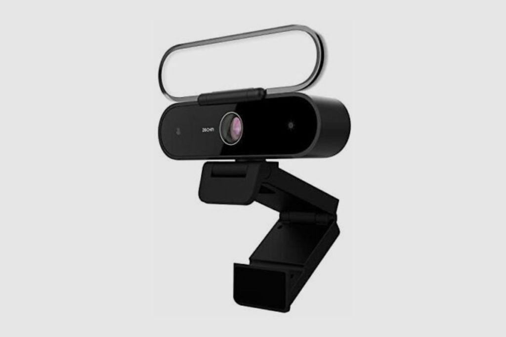 The ZECHIN C93 Studio 5-in-1 Full HD 1080P Webcam with Light, Microphone and Speakers
