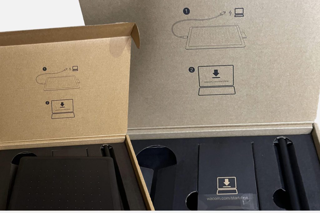 Unboxing the One by Wacom Pen Tablet