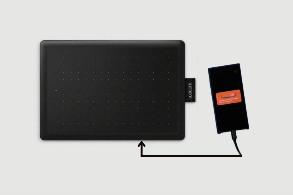 Can you Connect a One by Wacom Pen Tablet to an Android Device