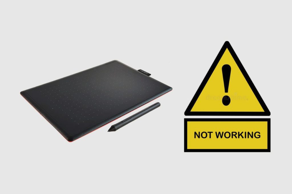 Why isn’t the pen working on My One by Wacom Tablet_