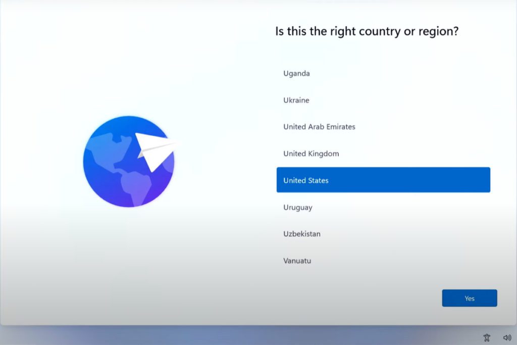 Step 3 - Set Up Your Language & Region