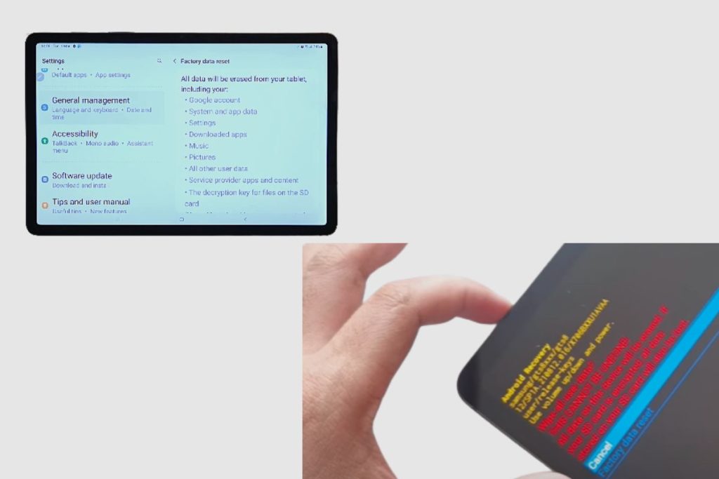 How to Format Your Samsung Galaxy Tab S8 tablet