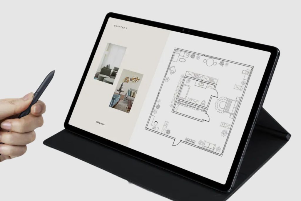 How to use the S pen on a Samsung Galaxy Tab S8 (2)