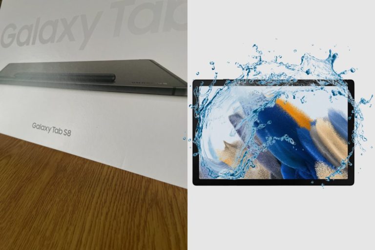 Is the Samsung Galaxy Tab S8 Waterproof