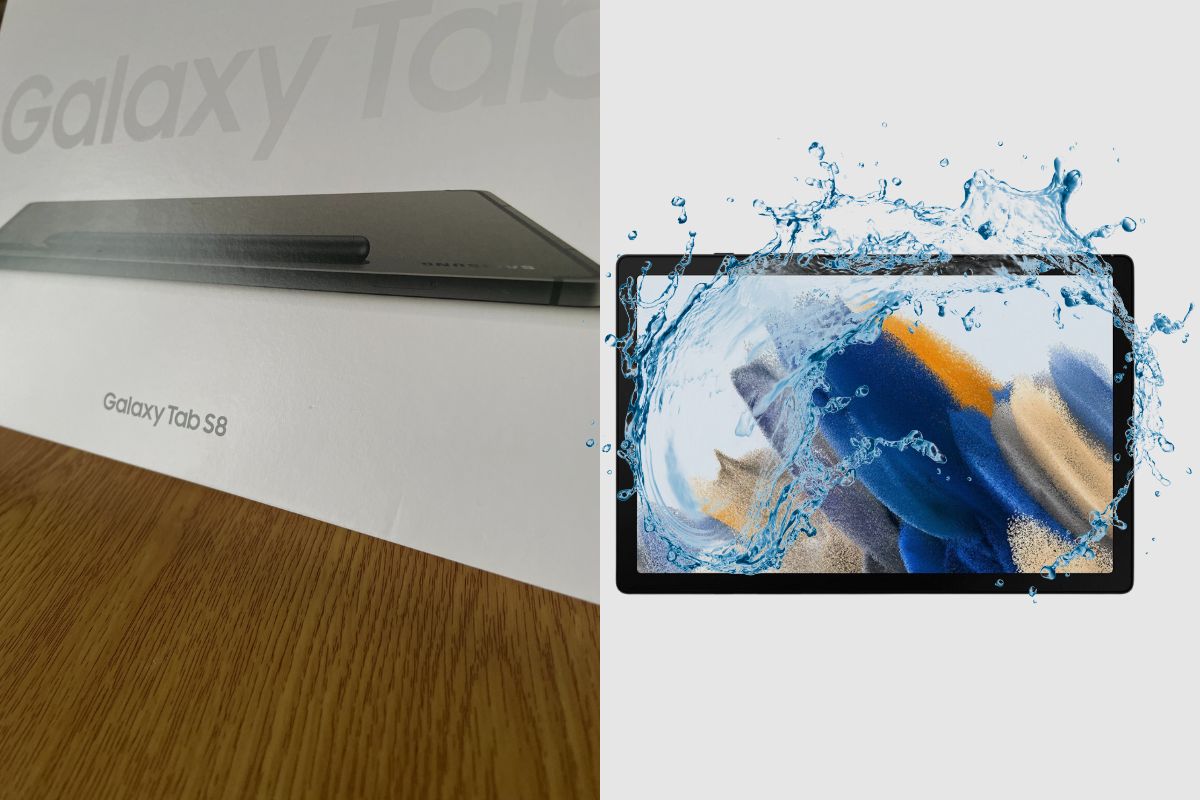 Is the Samsung Galaxy Tab S8 Waterproof