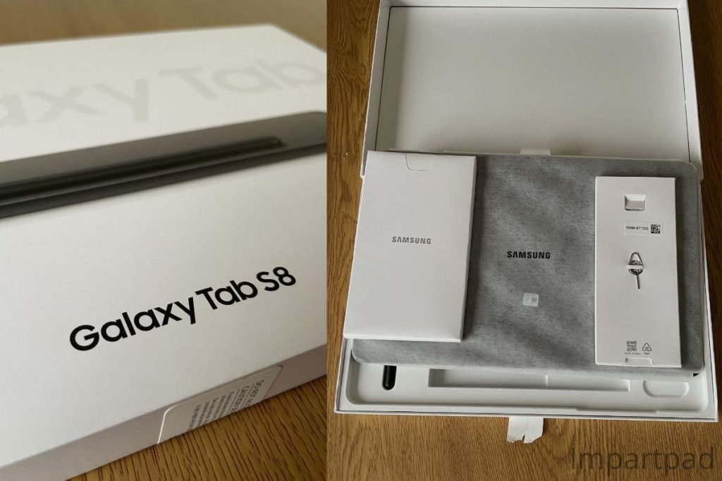 Overview of the features and specifications of the Galaxy Tab S8