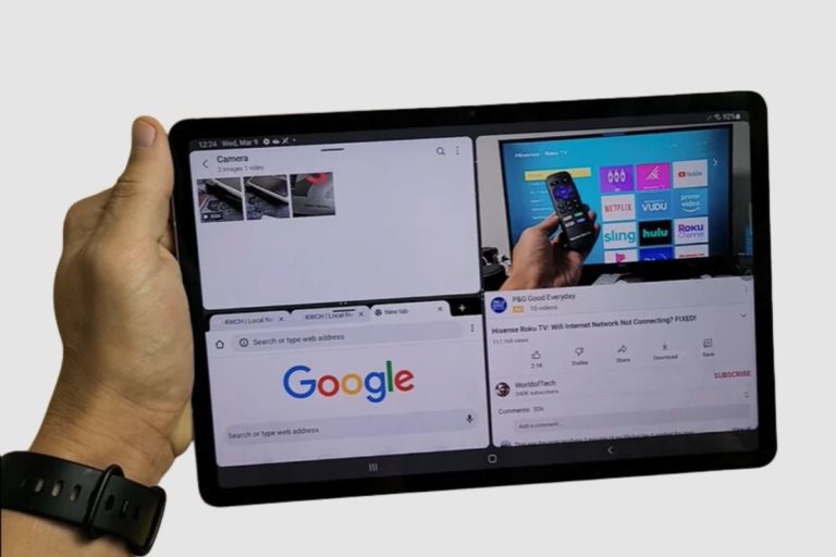How to Split Screen on A Samsung Galaxy Tab S8 Tablet
