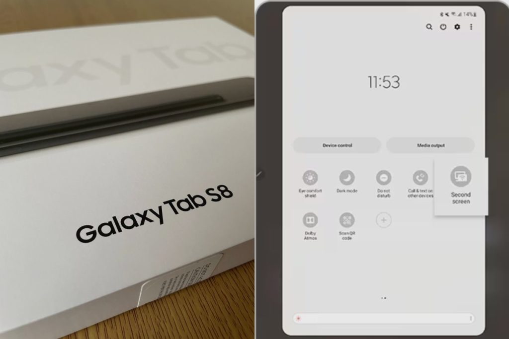 How to use the Samsung Galaxy Tab S8 as a Second Screen