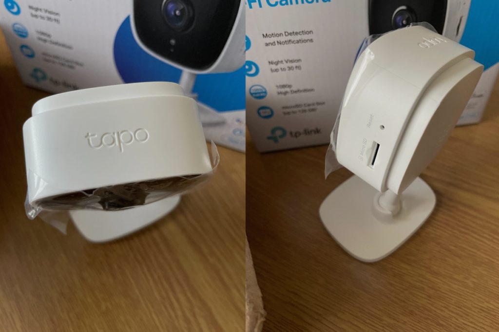 How do I adjust the Tapo C100_s motion detection settings