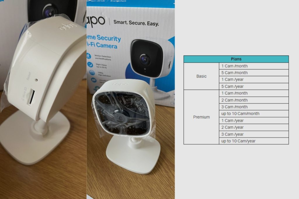 Tapo Care subscription plans and pricing