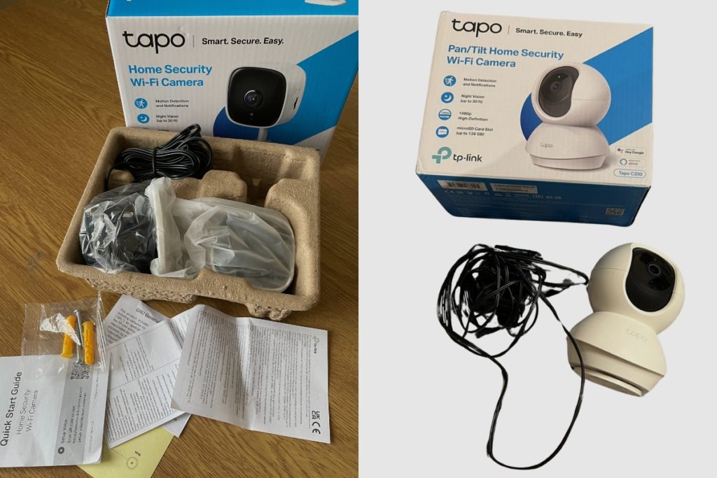 What is the difference between Tapo C100 and C200