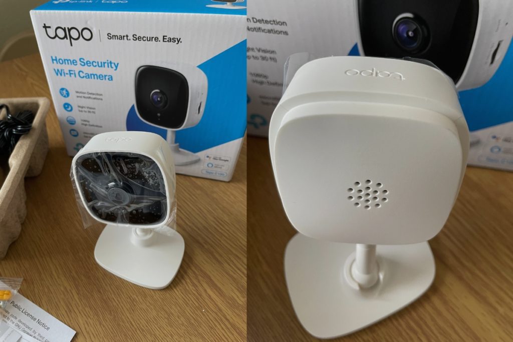 Where should I place my Tapo C100 security camera
