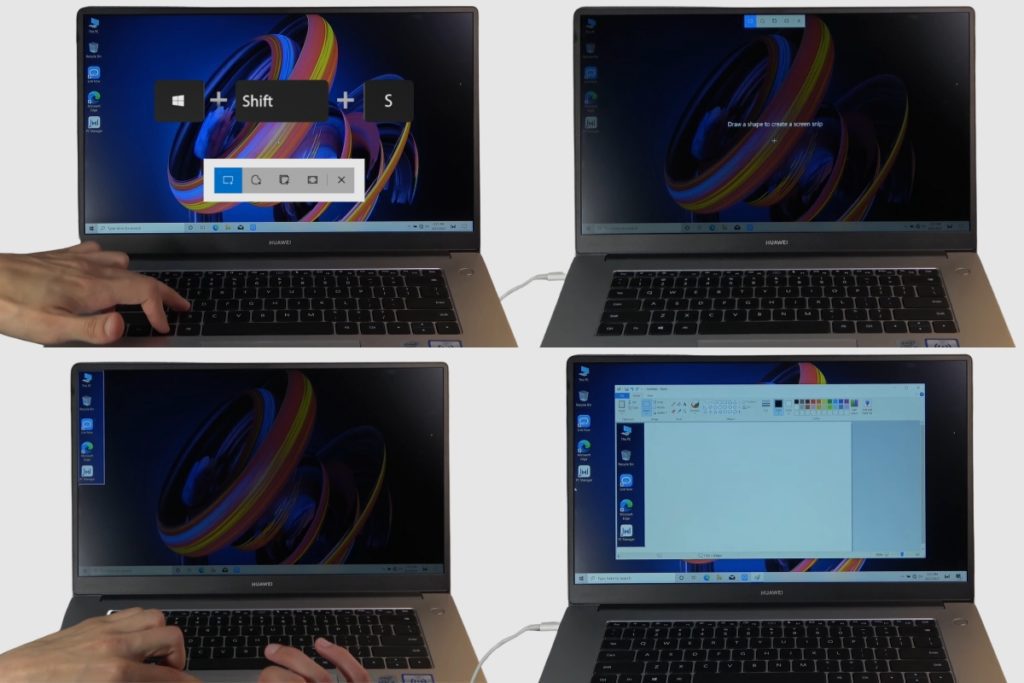 How To Take A Screenshot On The Huawei Matebook D15