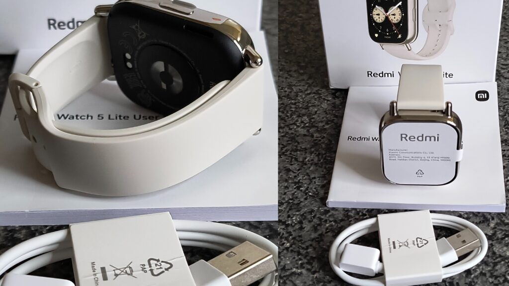 Inside the Box of the Redmi Watch 5 Lite Smartwatch (Unboxing)