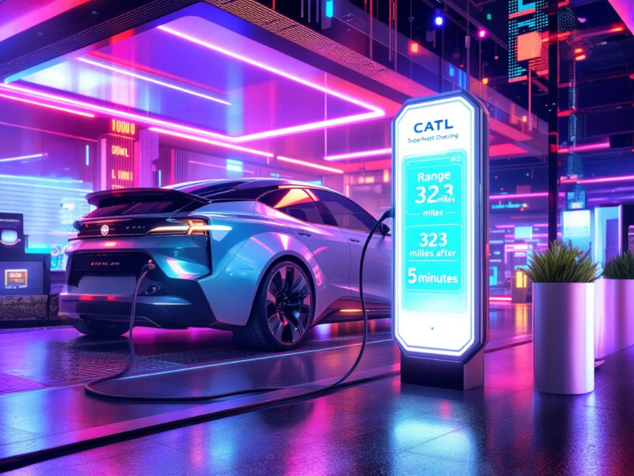 CATL Unveils Record-Breaking EV Battery With 5-Minute Superfast Charging