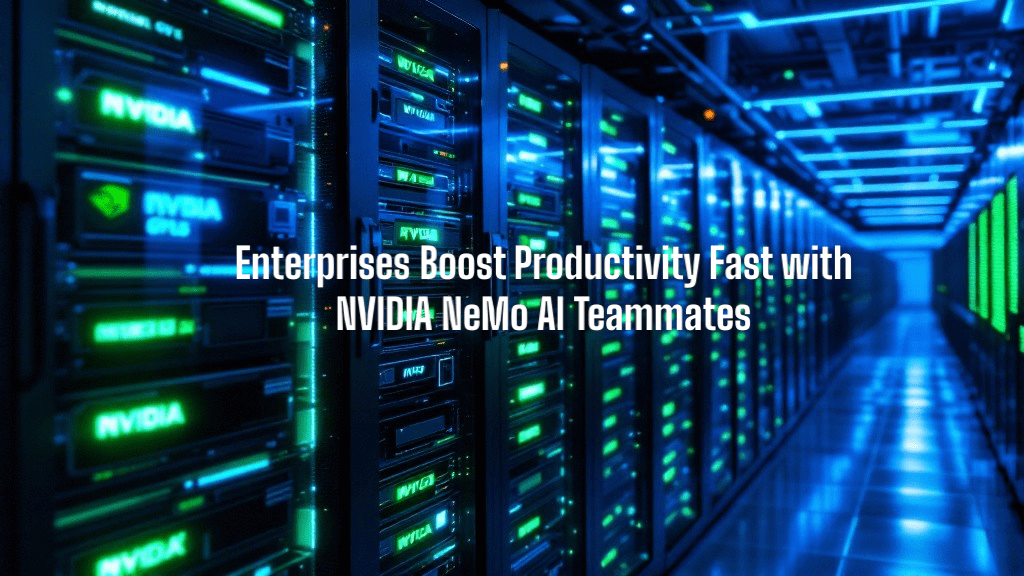 Enterprises Boost Productivity Fast with NVIDIA NeMo AI Teammates