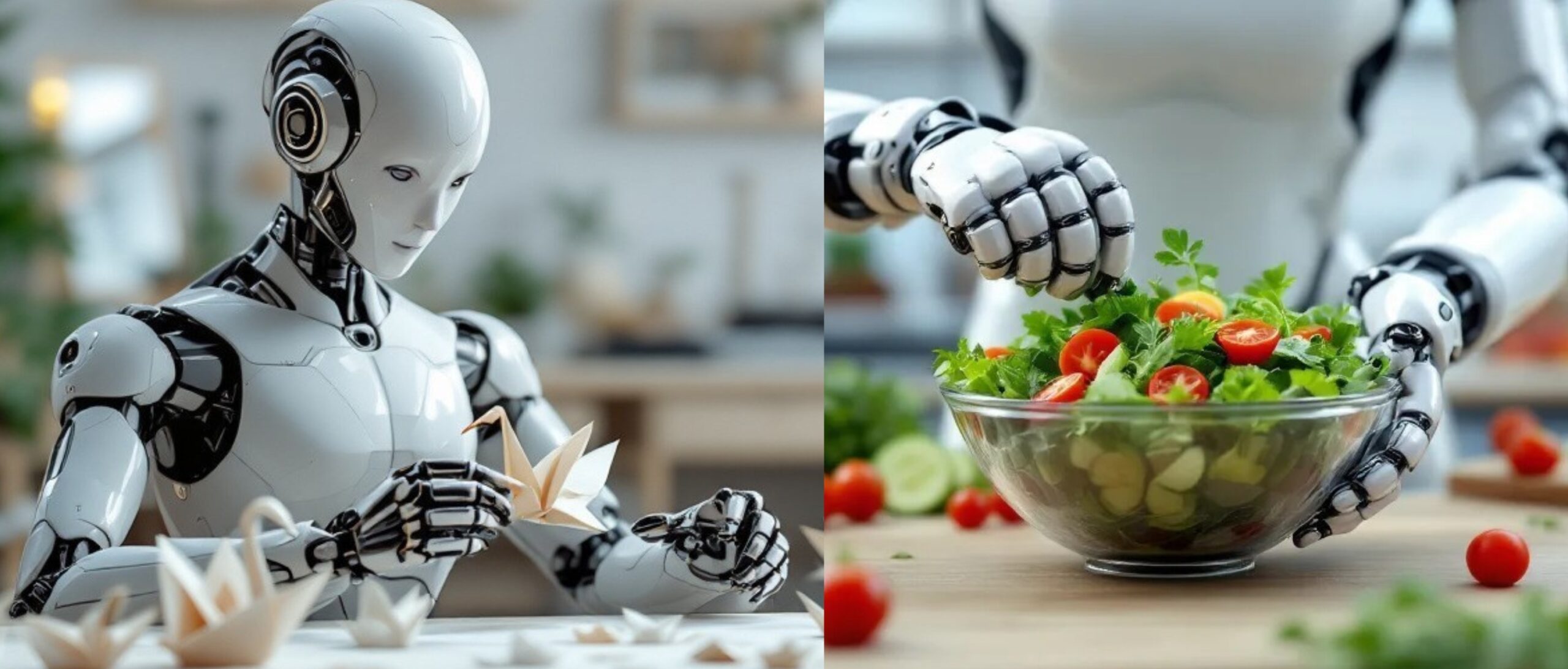 Gemini Robotics Unveils Robots Mastering Salad Making and Origami Skills