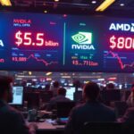 Nvidia, AMD Chip Stocks Drop Amid China Export Control Costs