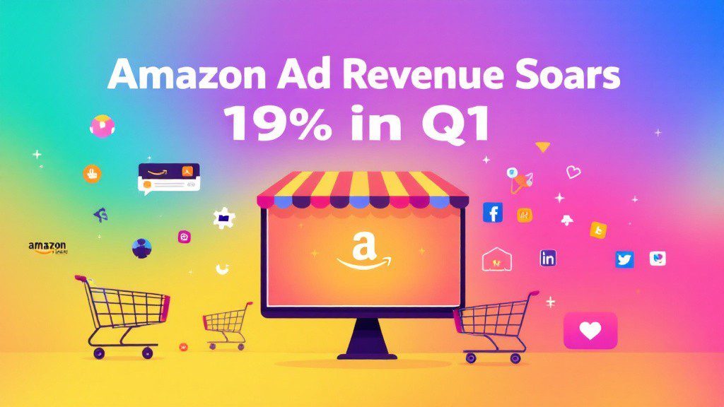 Amazon Ad Revenue Soars 19% in Q1, Surpassing Expectations