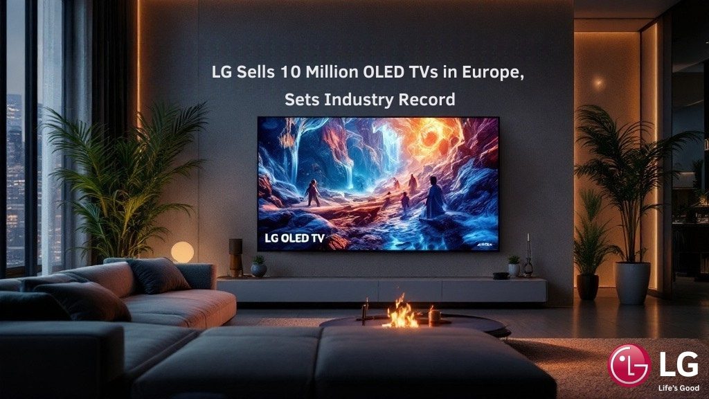 LG Sells 10 Million OLED TVs in Europe, Sets Industry Record