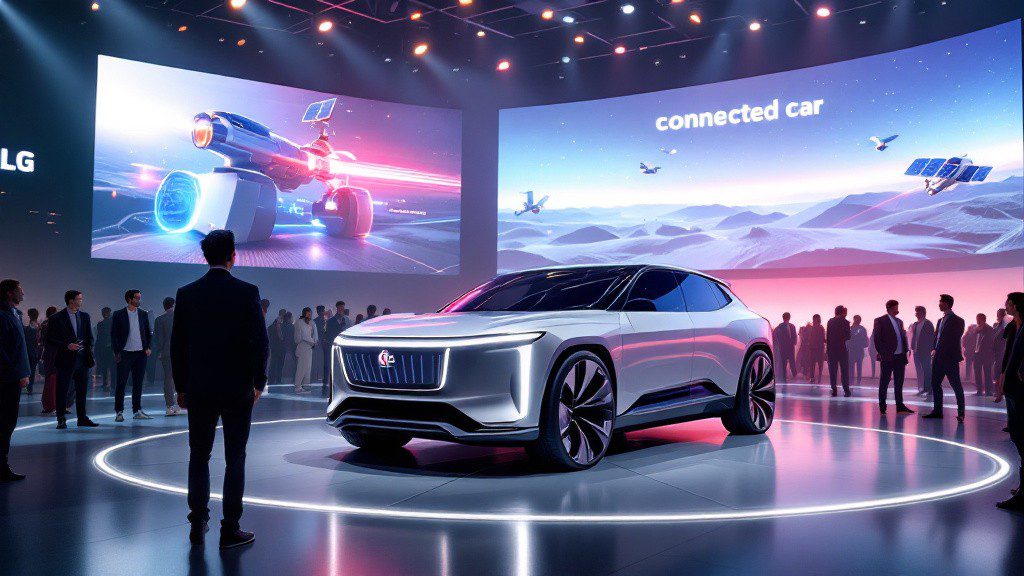 LG Unveils Satellite-Powered Connected Car Solution at 2025 Conference
